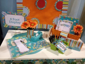 Dots on Turquoise line from Creative Teaching Press, photo from Inspired in Style