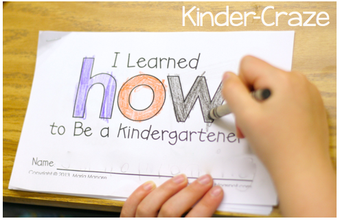 sight word emergent reader for the end of kindergarten