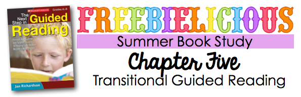 Summer Book Study: Transitional Guided Reading