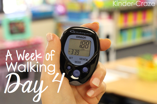 wear a pedometer to school. You'll be shocked by how far you walk each day! This teacher reflects on her experiences.