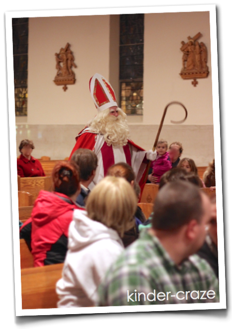 a real, live visit from St. Nicholas