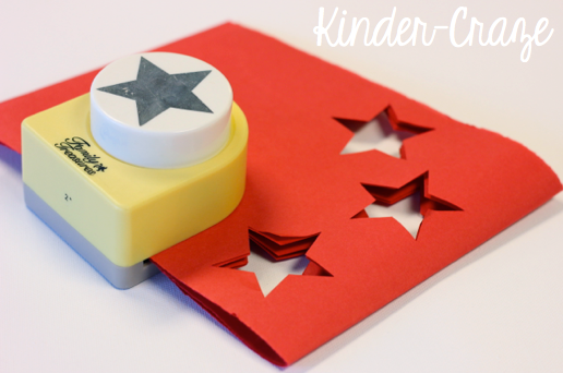 star shaped paper punch