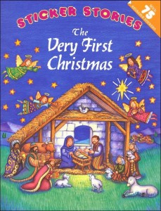 The Very First Christmas sticker book