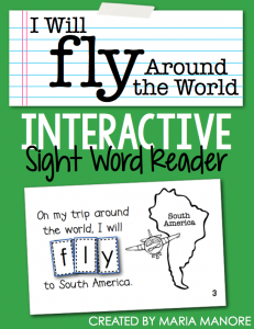 emergent reader for sight word "FLY"
