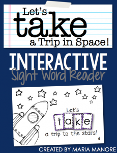 emergent reader for sight word "TAKE"