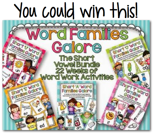 Word Family Galore from a Differentiated Kindergarten