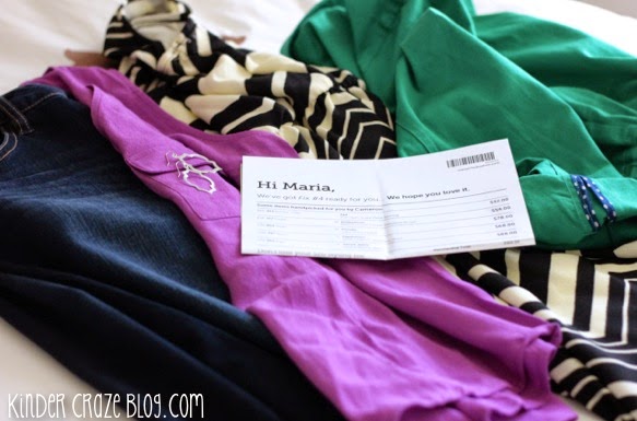 Stitch Fix is a personal styling service that ships 5 hand-picked clothing pieces each month. Check out what this blogger got in her fix