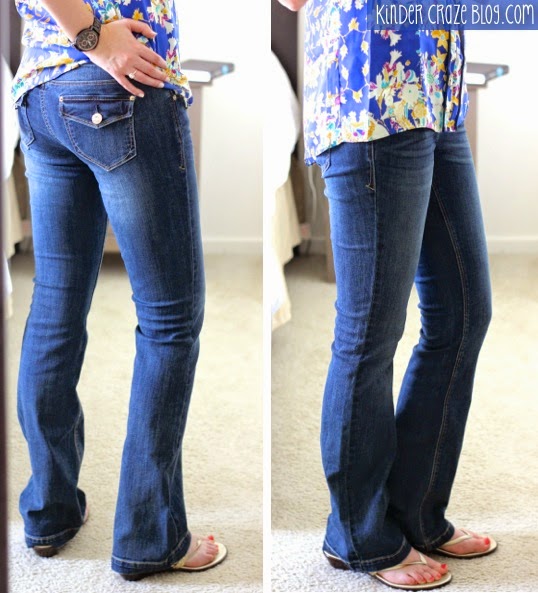 Kensie bootcut jeans from Stitch Fix