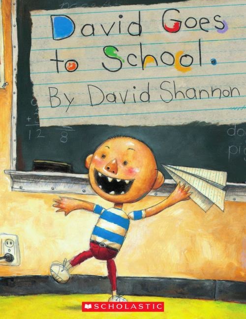David Goes to School cover - perfect books for Back to School