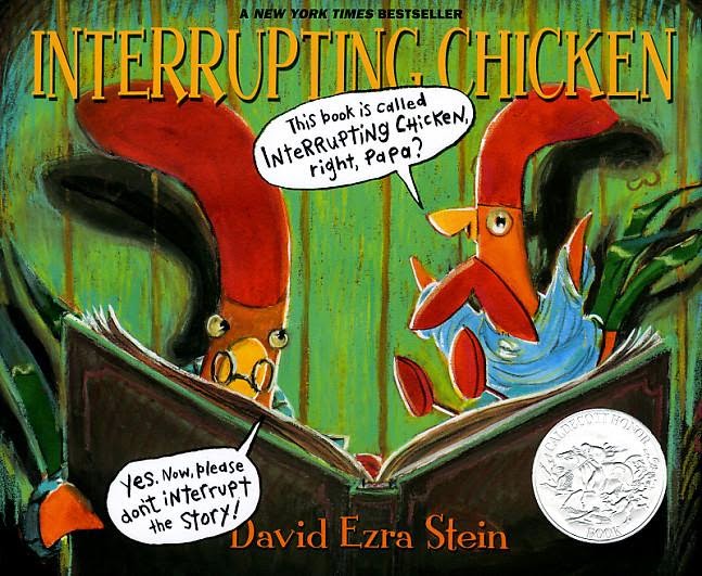 Interrupting Chicken cover - perfect books for Back to School