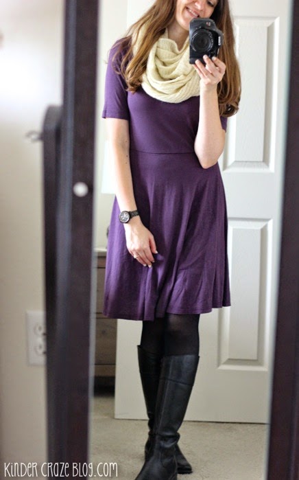 Aleisha fit and flare dress from Stitch Fix 