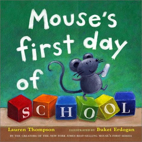 Mouse's First Day of School cover - Perfect books for back to school