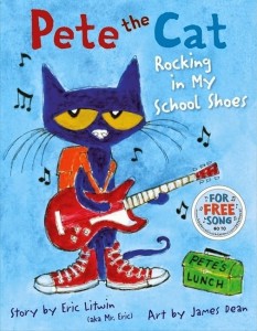 Pete the Cat Rockin in my School She's