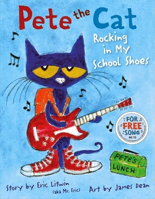 Pete the Cat Rockin' in my School Shoes cover - Perfect books for back to school