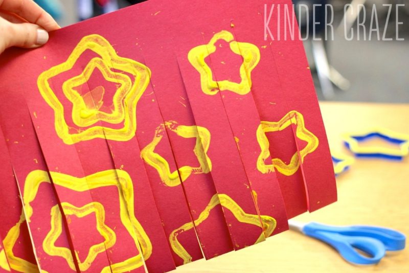 tutorial for creating paper lanterns to celebrate Chinese New year