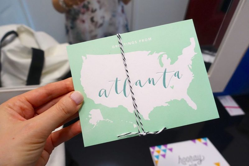 Atlanta postcard