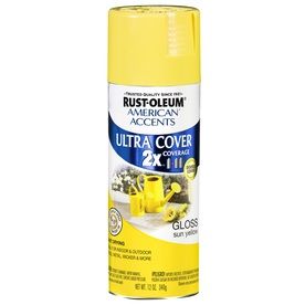Sun Yellow spray paint