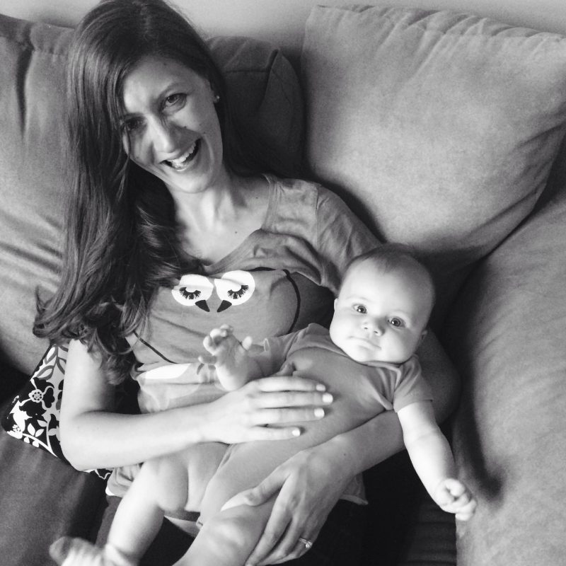 Maria Manore Gavin and baby