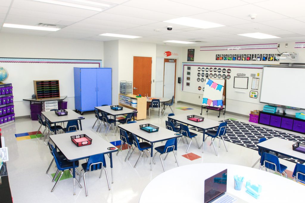 first grade classroom makeover from astrobrights