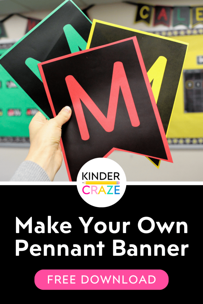 pennant template 8 12 x 11