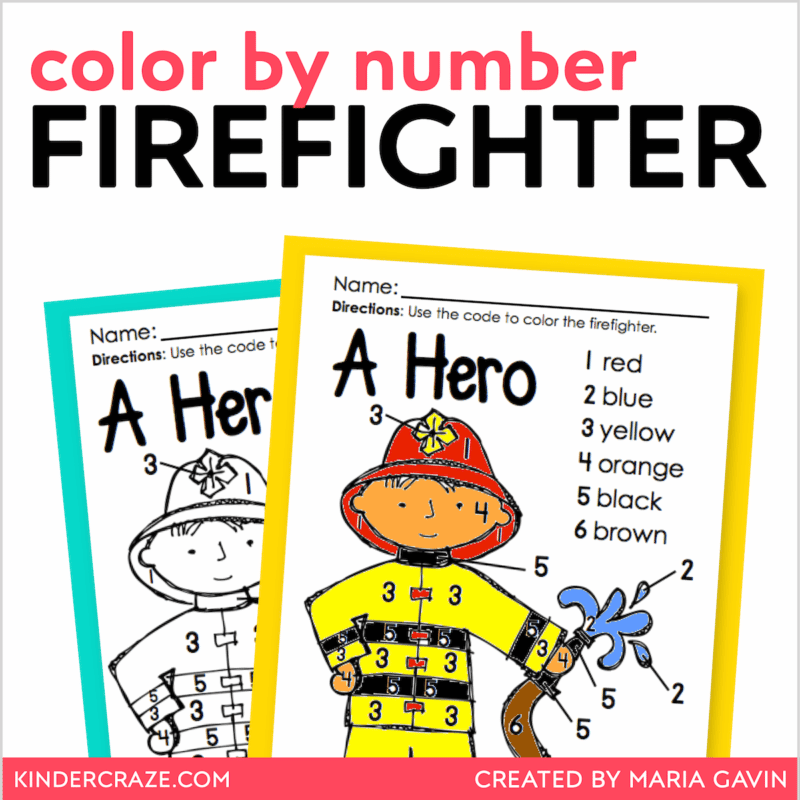 color by number firefighter cover free download