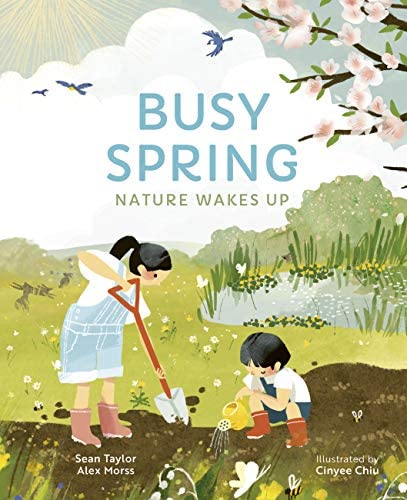Busy Spring Nature Wakes Up is a wonderful story of spring.