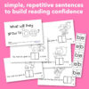 "What Will they Grow to BE?" Interactive Sight Word Reader - Kinder Craze