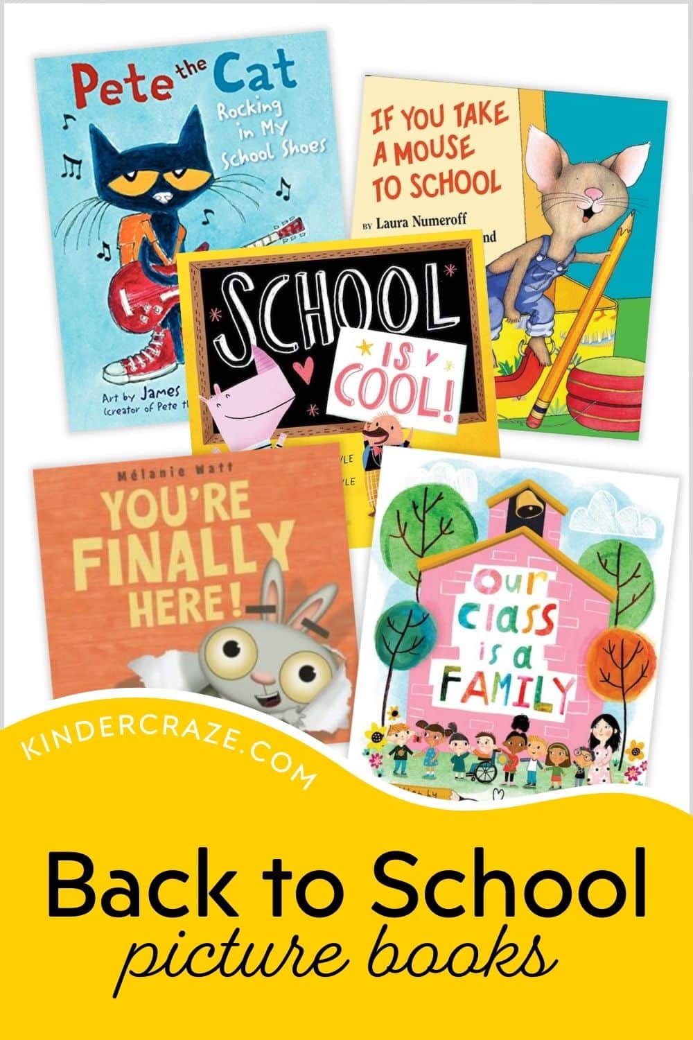 perfect Back to School picture books to read in the classroom
