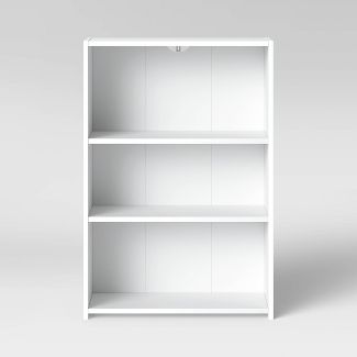 white Room Essentials book case from Target